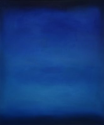 blue and darkblue, 120 x 100 cm, Öl auf Leinwand, 2011