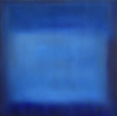 bluesquare, 50 x 50 cm, Öl auf Leinwand, 2012