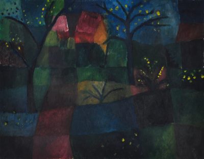 Frühlingsnacht, Öl auf Leinwand, 35 x 45 cm, ca. 2006