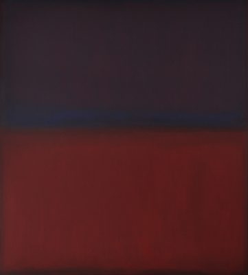 red and plum, 100 x 90 cm, Öl auf Leinwand, 2010
