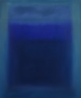 blues, Öl auf Leinwand, 120 x 100 cm, 2011