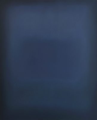 dark blues, 110 x 90 cm, Öl auf Leinwand, 2016