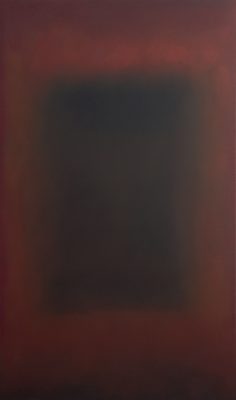 red and brown, 170 x 100 cm, Öl auf Leinwand, 2016