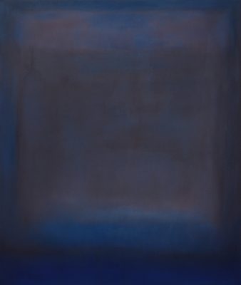 plum and blue, Öl auf Leinwand, 120 x 100 cm, 2011
