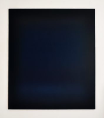 dark blue, 140 x 120 cm, Öl auf Leinwand, XI-2018
