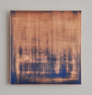 Vanishing No1, 30 x 28,8 cm, Öl auf Kupfer, 2018