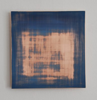 Vanishing No2, 30 x 28,8 cm, Öl auf Kupfer, 2018