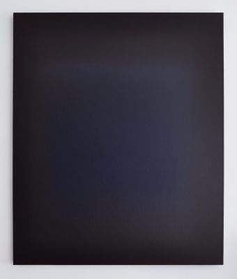 dark brown and blue, 120 x 100 cm, Öl auf Leinwand, I-2019