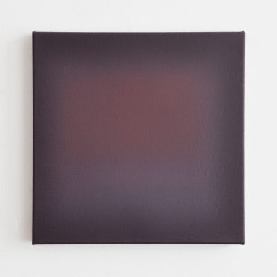 violet and red, 40 x 40 cm, Öl auf Leinwand, XI-2018