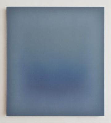 brighter blue, 90 x 80 cm, Öl auf Leinwand, IX-2019
