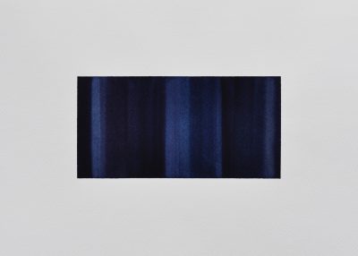 untitled, 9 x 18 (28 x 36) cm, Aquarell auf Fabriano Artistico 300g, 2020