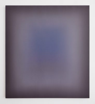 maroon and blue, 110 x 100 cm, Öl auf Leinwand, VIII-2019
