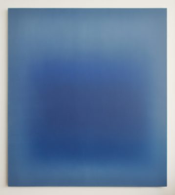 middle dark blues, 180 x 160 cm, Öl auf Leinwand, V-2019